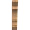 Ekena Millwork Balboa Slat Rough Sawn Bracket, Western Red Cedar, 6"W x 26"D x 34"H BKT06X26X34BOA06RWR - alternate 2